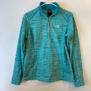 The North Face Women's Glacier 1/4 Zip Jacket Teal